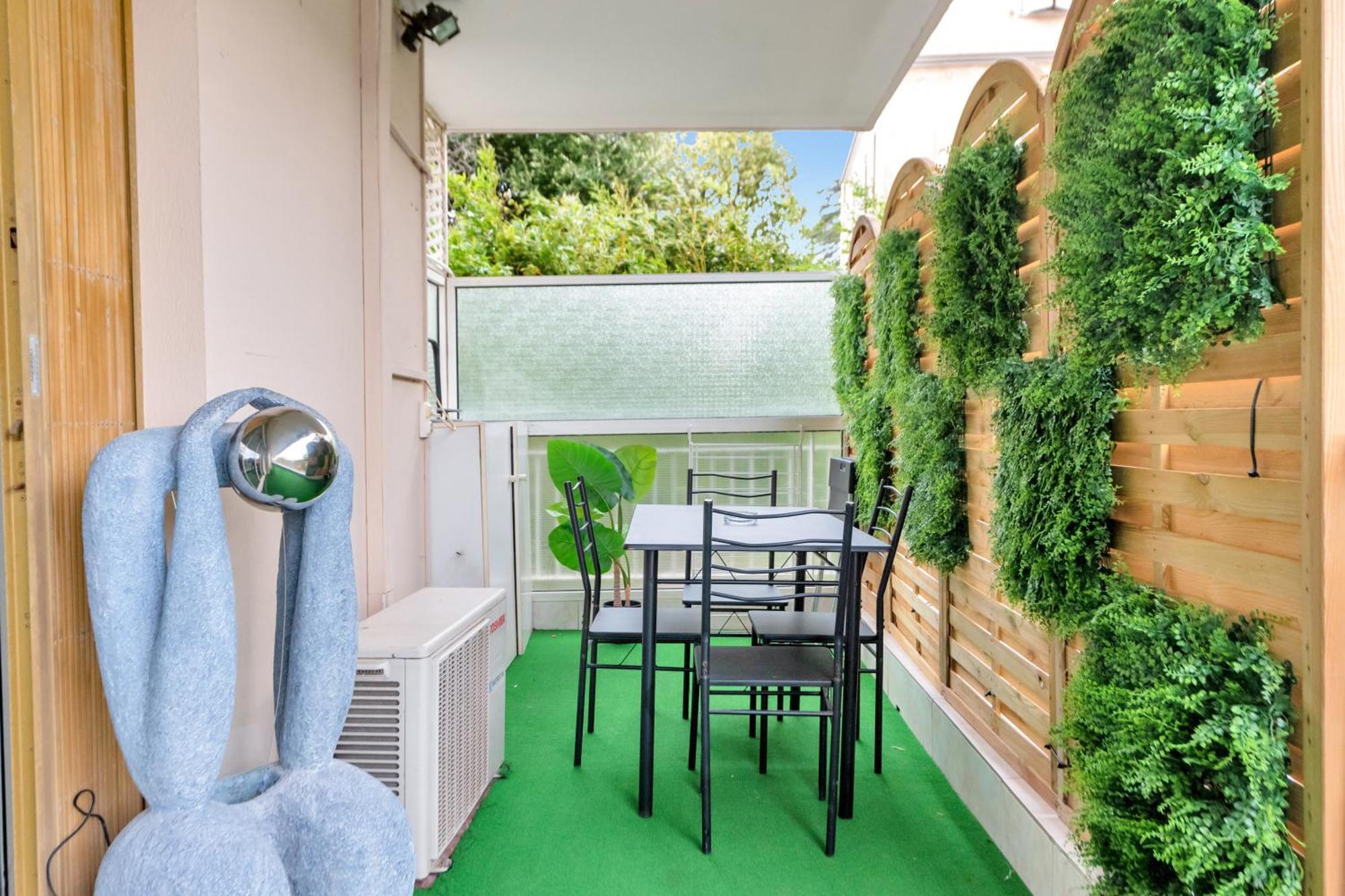 Le Sun Valley - Videoprojecteur Et Terrasse Zen Cannes Esterno foto